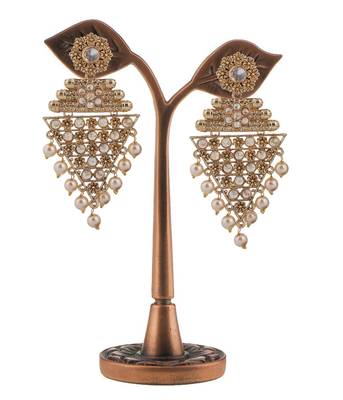 Brown Pearl Earrings 3