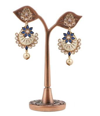 Blue Pearl Earrings 3