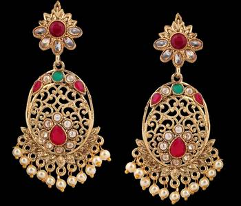 Pink Pearl Earrings 2