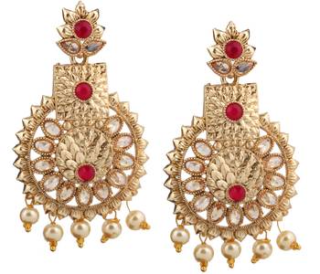 Pink Pearl Earrings 1