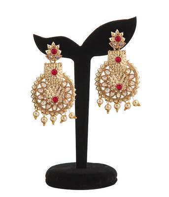 Pink Pearl Earrings 3