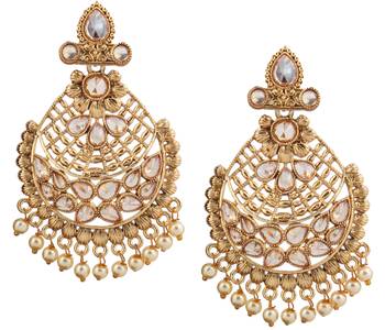 Brown Pearl Earrings 1