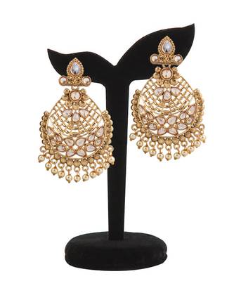 Brown Pearl Earrings 3