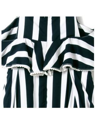 Black Cotton Printed Kids Frocks 4