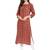 Multicolor printed rayon kurtas-and-kurtis