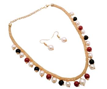 Multicolor Pearl Necklaces 1