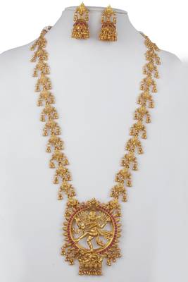 Gold Pearl Necklaces 3