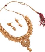 Gold Pearl Necklaces