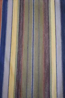Beautiful Cotton Multi Color Handwoven Area Kilim Rug Home Decorative Rug
