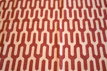 Handmade Hand Woven Designer Pink Color Cotton Area Rug Home Decorative Rug 3