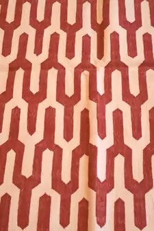 Handmade Hand Woven Designer Pink Color Cotton Area Rug Home Decorative Rug