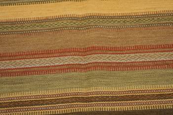 Handmade Atractive Multi Lesi Designer Area Rug Size 7.75x4 Feet 2