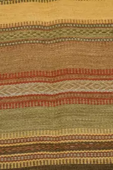 Handmade Atractive Multi Lesi Designer Area Rug Size 7.75x4 Feet