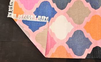 Antique Looking Stonly Stayle Matcka Traditional Color Full Cotton Kilim Area Rug 2