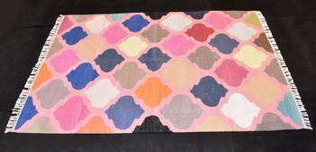 Antique Looking Stonly Stayle Matcka Traditional Color Full Cotton Kilim Area Rug 4