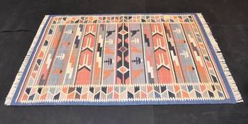 Handmade Antique Rug Traditional-Persian-Oriental Rug Pattern Borded Rug 4