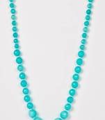 Piebee - Genuine Amazonite Aqua Blue Necklace