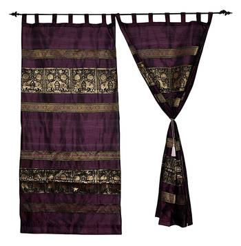 Window Curtains Set Of 2 Pcs 7ft x 4ft 3