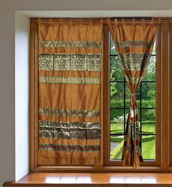 silk Curtains For Door 7ft x 4ft 1