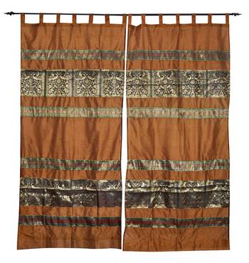silk Curtains For Door 7ft x 4ft 2