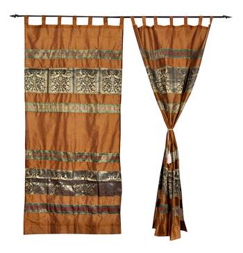 silk Curtains For Door 7ft x 4ft 3