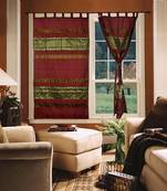 Living Room Decoration silk Curtains For Windows 7ft x 4ft