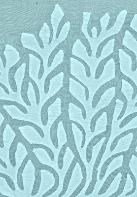 Home Decorative Tree Design Luxury Cotton Curtain Pair 4