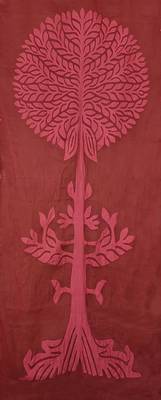 Lal Haveli Handmade Cotton Tree Of Life Curtain For Bedroom 3