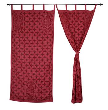 Ethnic Handmade Decorative Cutwork Curtains Window Valance 2