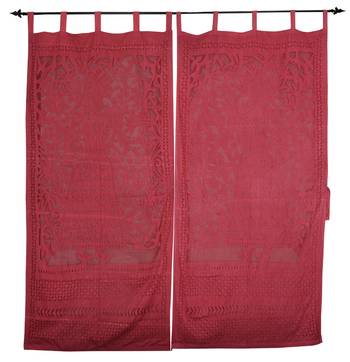 Door Panel Curtain Pair For Living Room 1
