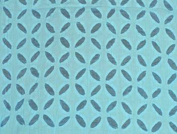 Handmade Peacock Design Cutwork Cotton Curtain 4