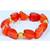 Piebee - Genuine Orange Jade Bracelet