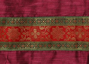 Lal Haveli silk Designer Curtains for Living Room 42 X 85 inches 4