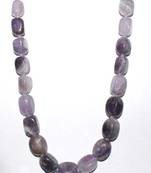 Tumbled  Genuine Amethyst Necklace