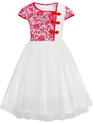 kids net frock
