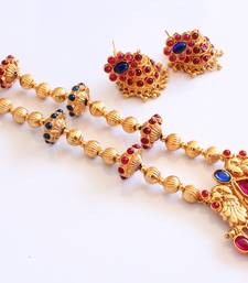 Blue Kemp Antique Necklace Set