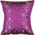 Lal Haveli Ethnic Designer Pink Color Silk Fabric Square Shape Cushion Covers 20 x 20 inch Set of 2 Pcs