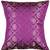 Lal Haveli Ethnic Designer Pink Color Silk Fabric Square Shape Cushion Covers 20 x 20 inch Set of 2 Pcs