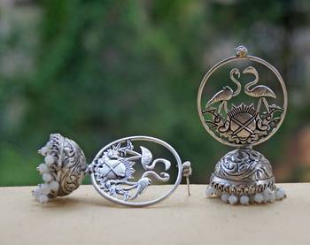 Silver Earrings 5