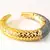 MATT FINISH TWO TONE BRACELET