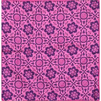 Bold Pink 5 Piece King Size Cotton Quilted Bedspread 4