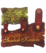 Karigaari India Wooden Name Plate I Customized Name Plate I Door Signs I Door Boards I Name Board for House