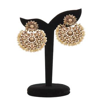 Brown Pearl Earrings 3