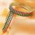 Gorgeous multi colour semi precious stone bangles
