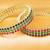 Gorgeous multi colour semi precious stone bangles