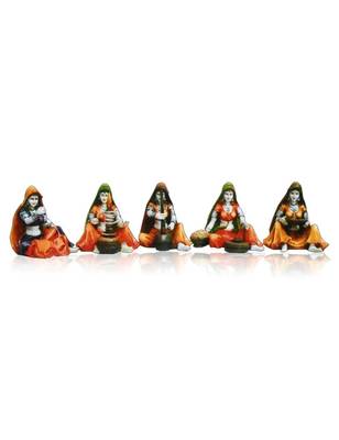 Karigaari India Polyresine Rajasthani Ladies Engaged in Different Work 1