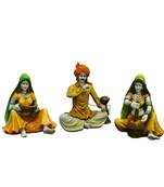 Karigaari India Traditions of Rajasthani : Lady with Mirchi & Supda & Man with Hukka