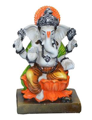 Karigaari India Multicolor Lord Ganesh Idol 1