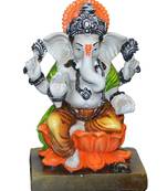 Karigaari India Multicolor Lord Ganesh Idol