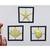 Karigaari India Wrought Iron Set of 3 Designer Wall Hanging Showpiece - Gold